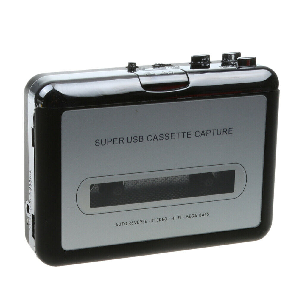 Tape to MP3 Convert PC USB Cassette Capture Player USB Headphone Software CD