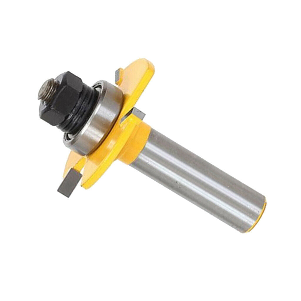 1Pieces Biscuit Joint Slot Cutter Jointing/Slotting Router Bit 1/2'' Shank