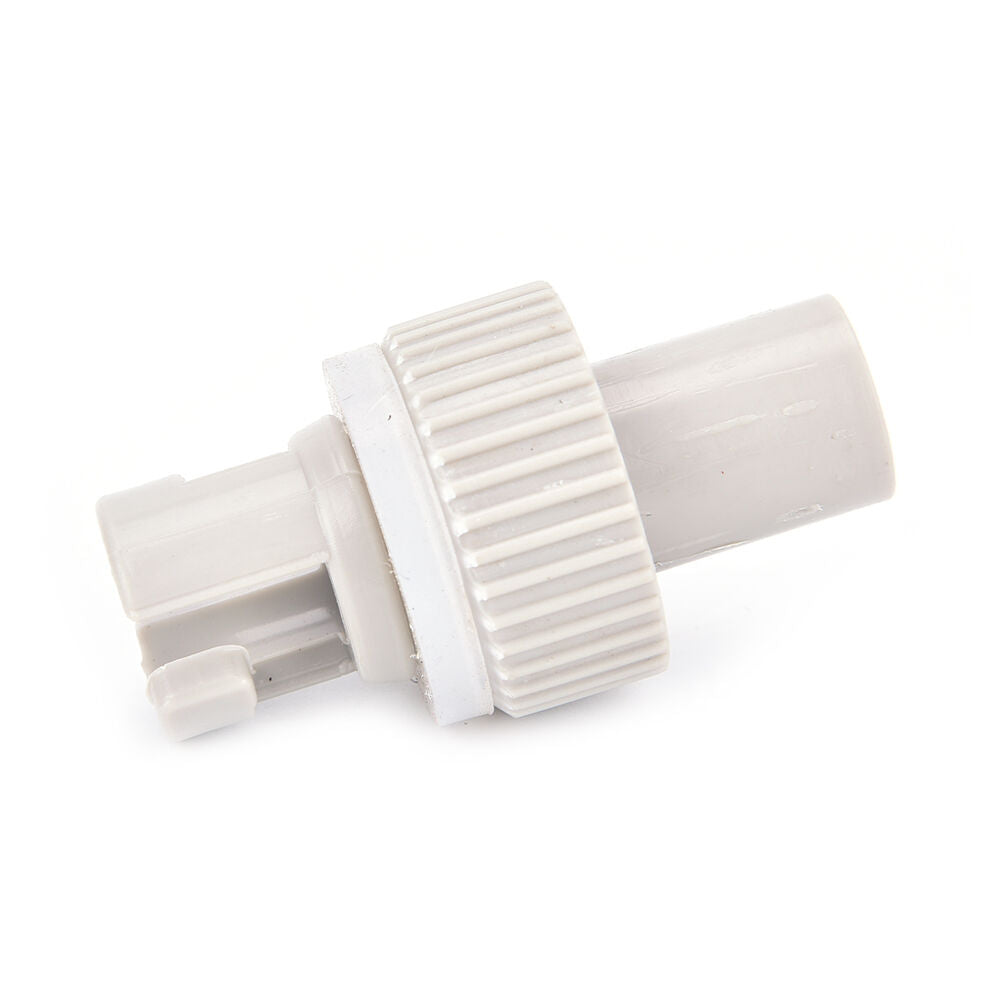 Light gray inflatable boat kayak air foot pump hose valve adapter accessor.l8
