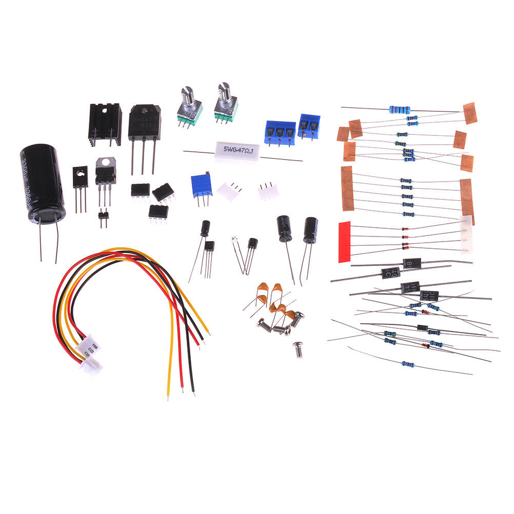 Red 0-30V 2mA-3A Continuously Adjustable DC Regulated Power Supply DIY Kit C SJ
