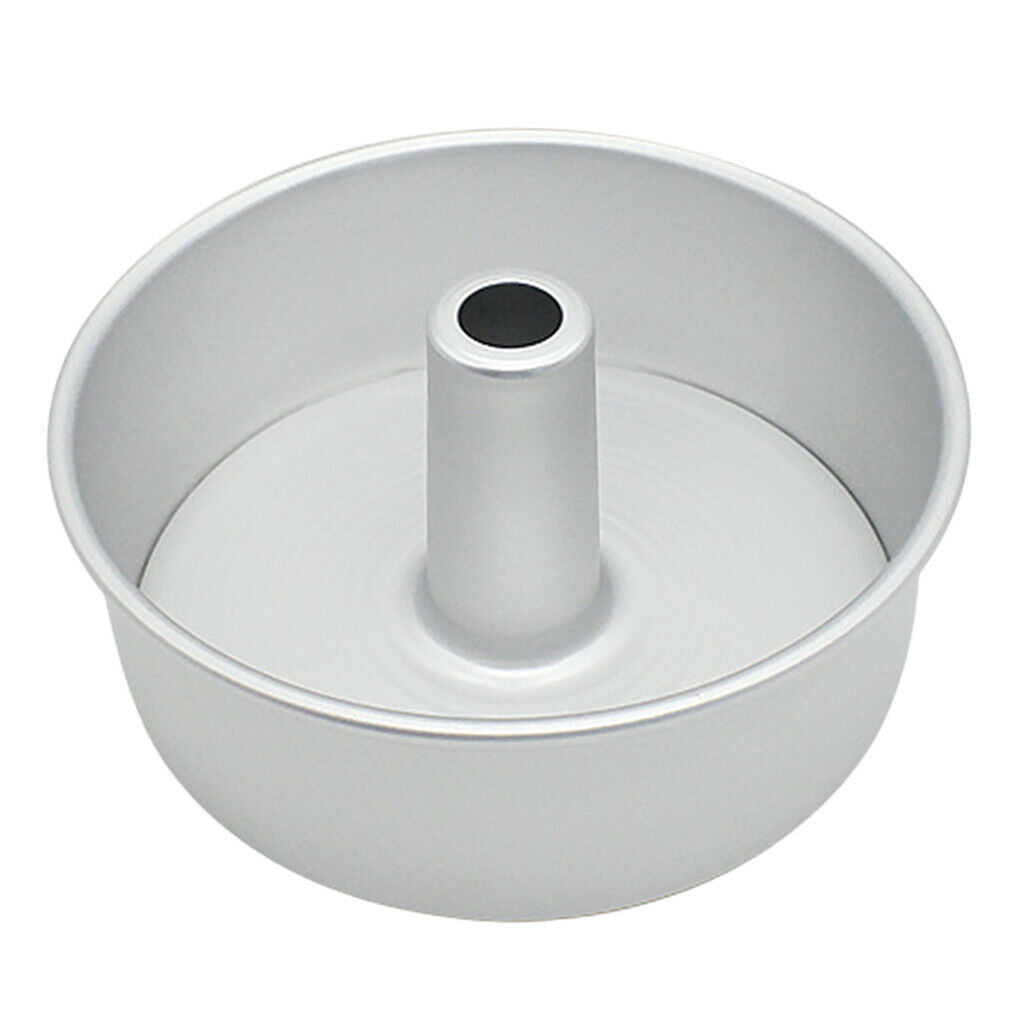 6" Aluminum Round Chimney Chiffon Cake Mold Angel Food Cake Pan Mould DIY