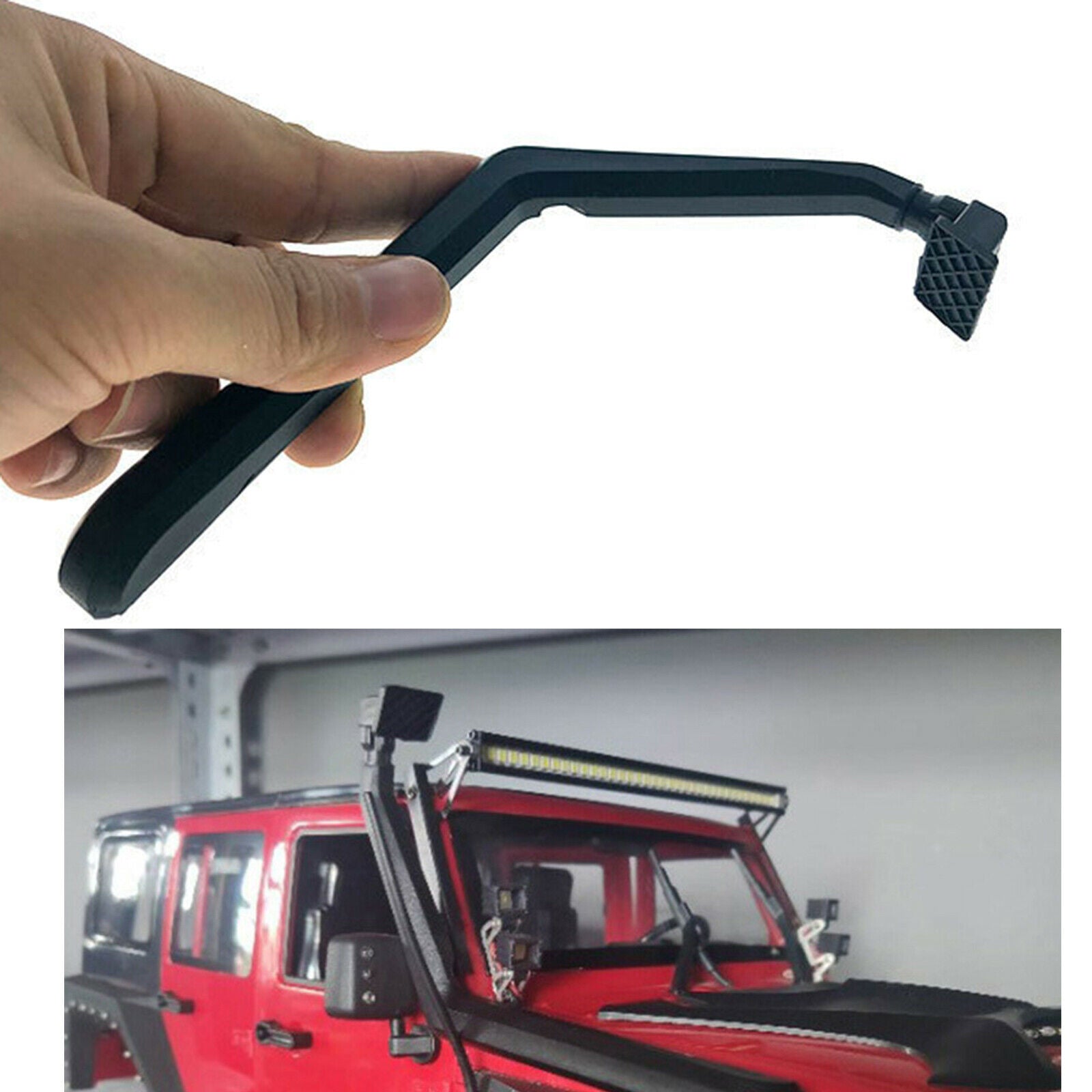 RC Plastic Safari Snorkel for Axial SCX10 II 90046 90047 Buggy DIY Accessory
