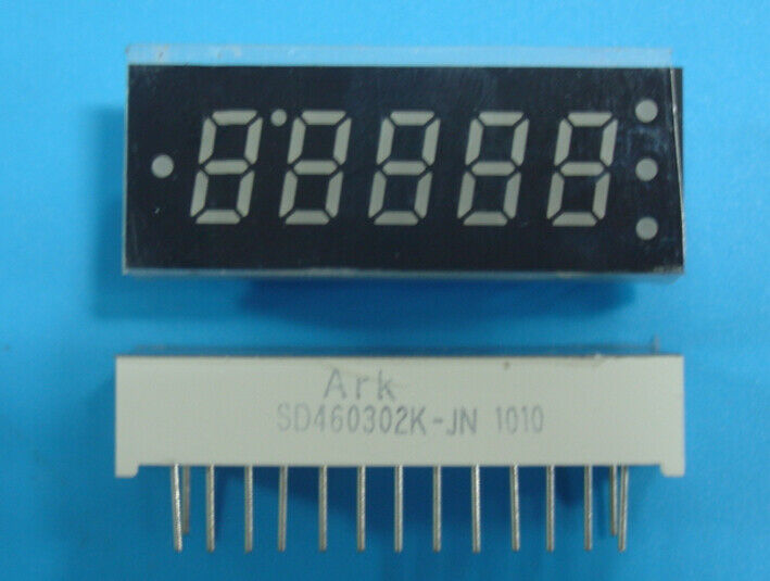 10pcs 5 digit segment led display Common cathode Red SD460302K/SD460302N
