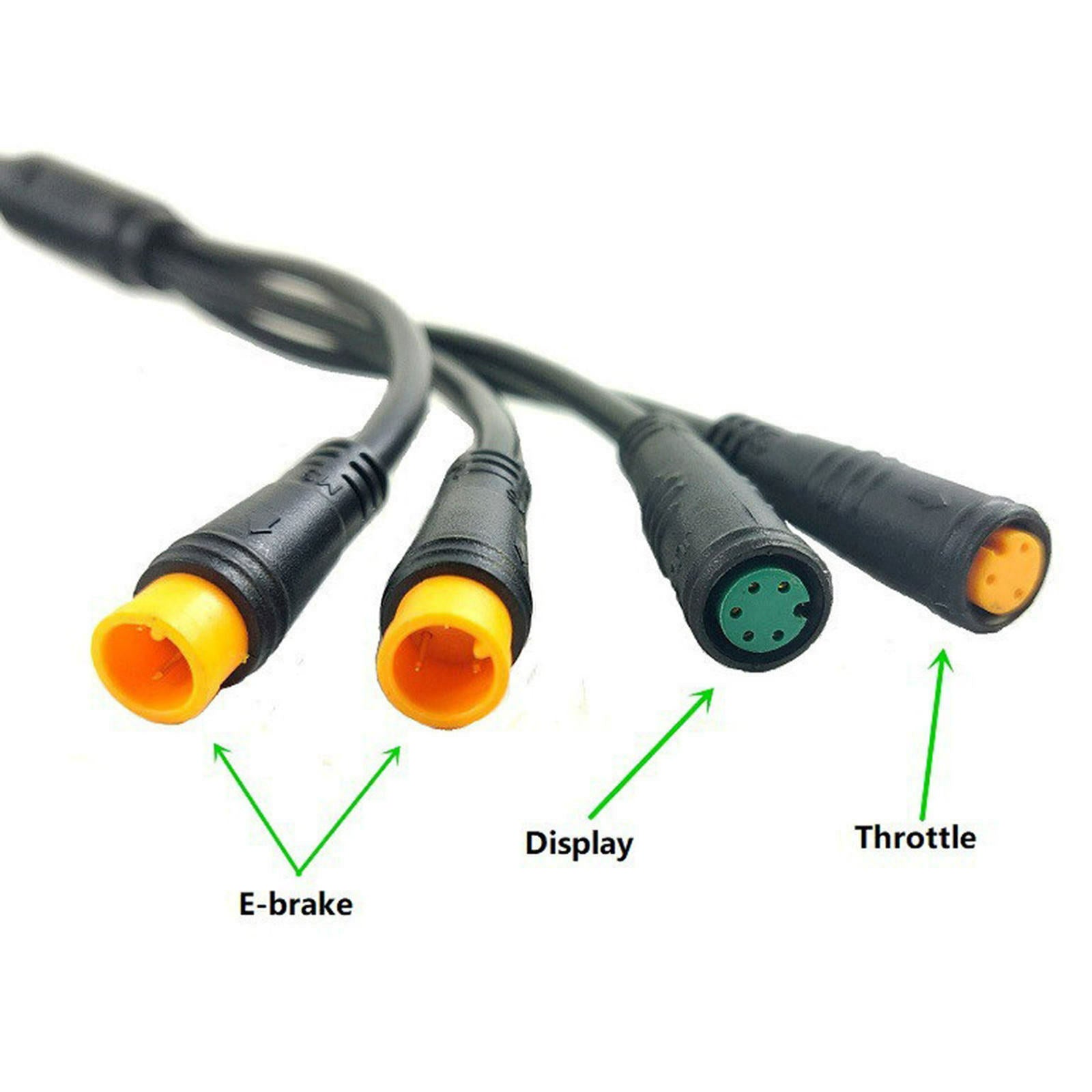 Waterproof Extension Cable Connector for Brake Meter Throttle