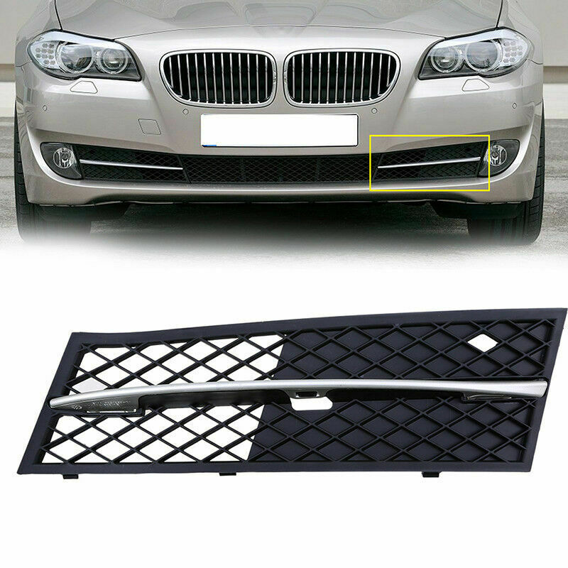 Fits BMW 5-Series 2011-2013 Left Driver Side Front Bumper Face Bar Grille 1luFY5