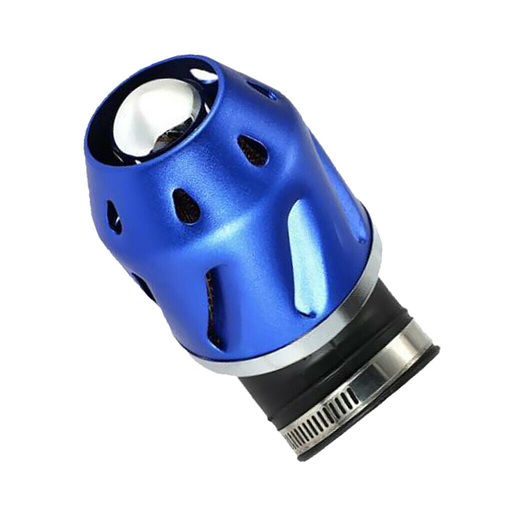 New Air Filter 48mm Intake Pipe 50cc for Motorcycle Bike ATV Scooter Blue