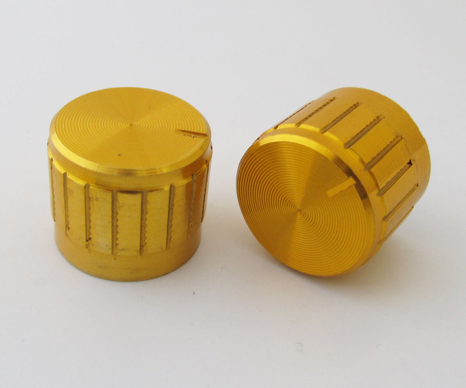 10pcs 30x17mm Circular Knob Aluminium Cover for Audio Volume Tone Control 3color