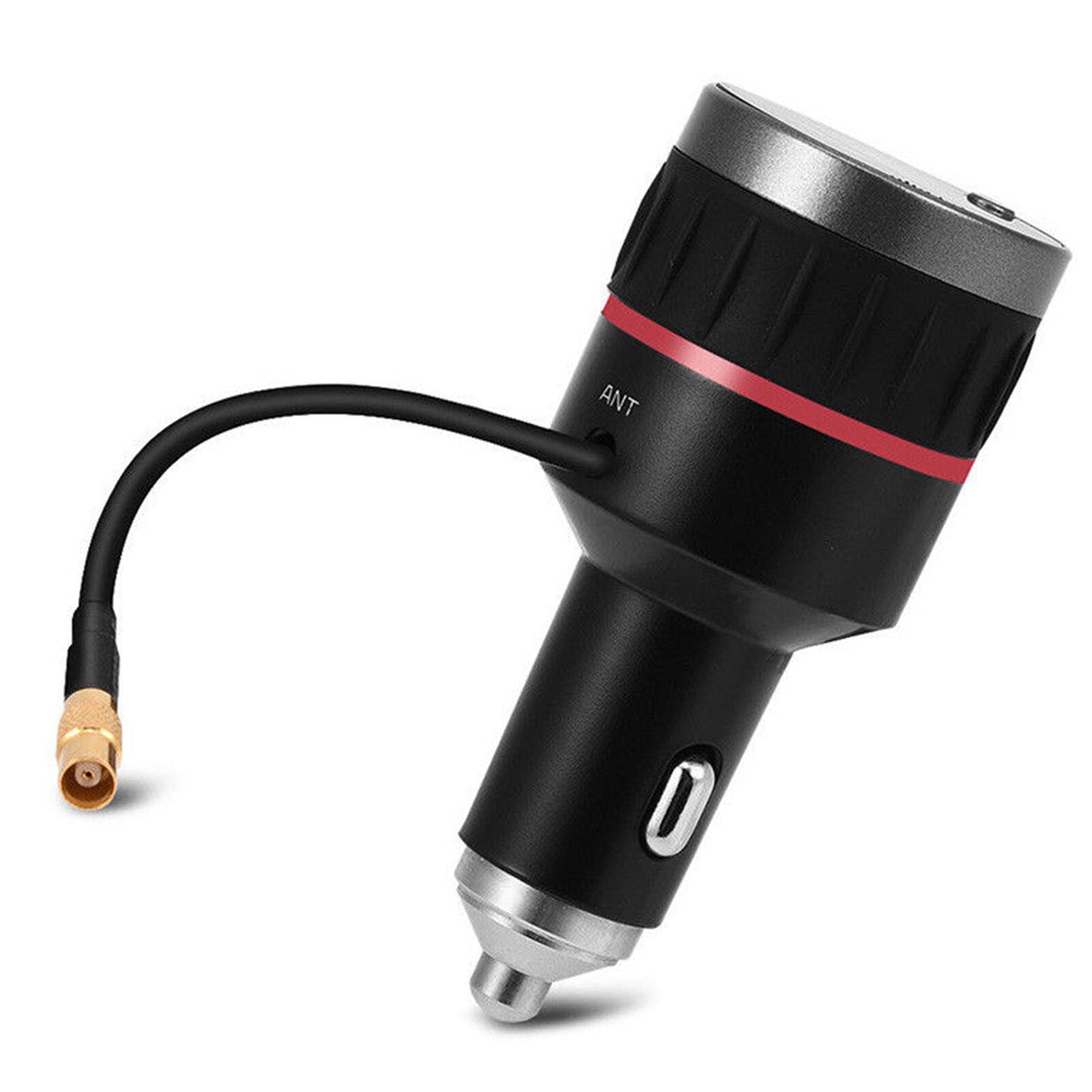 Car USB Adapter DAB Radio Receiver Tuner Auto FM Transmitter with Antenna