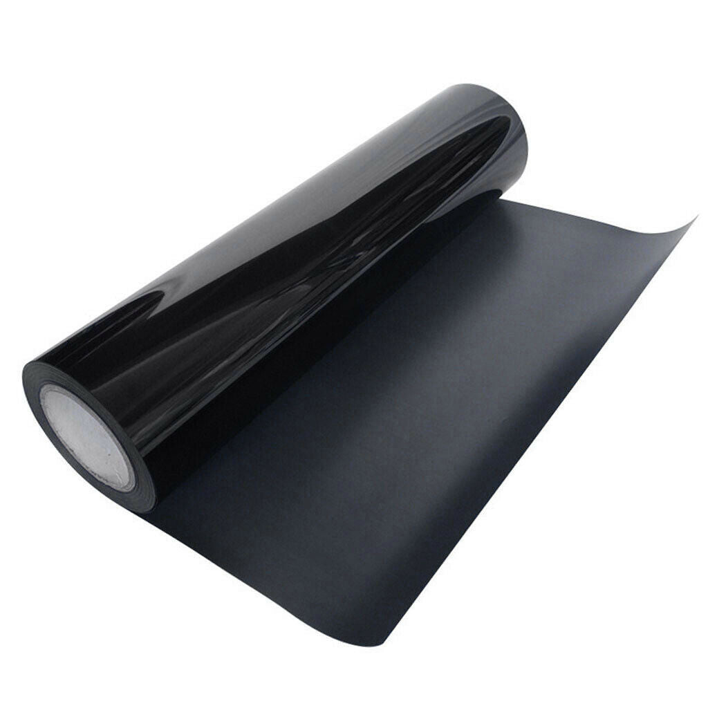 30cm Black Matte Heat Transfer Vinyl Sheets Printing Lettering Roll for Arts