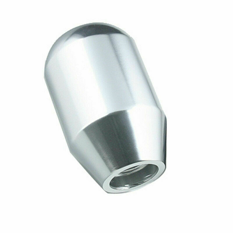 Car 5-Speed Manual Gear Shifter Shift Knob Lever Round Aluminum Transmission