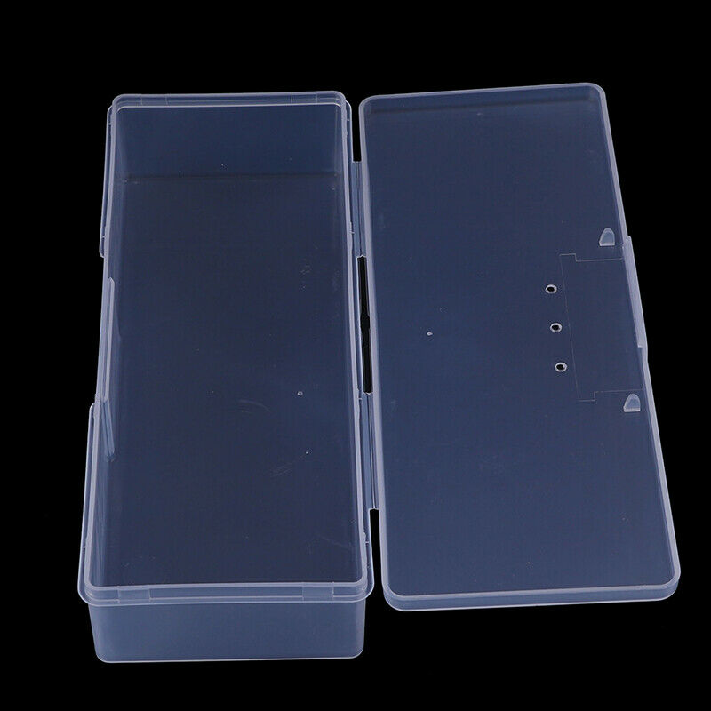 Clear Plastic Storage Box Jewelry'Craft Nail Beads Container Organizer Cas.l8