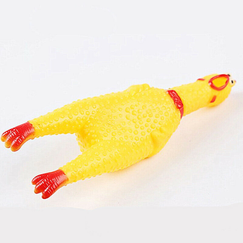 Squeaky Pet Dog Toys Sounding Screaming Chicken Style Safety Molar Chew P.l8