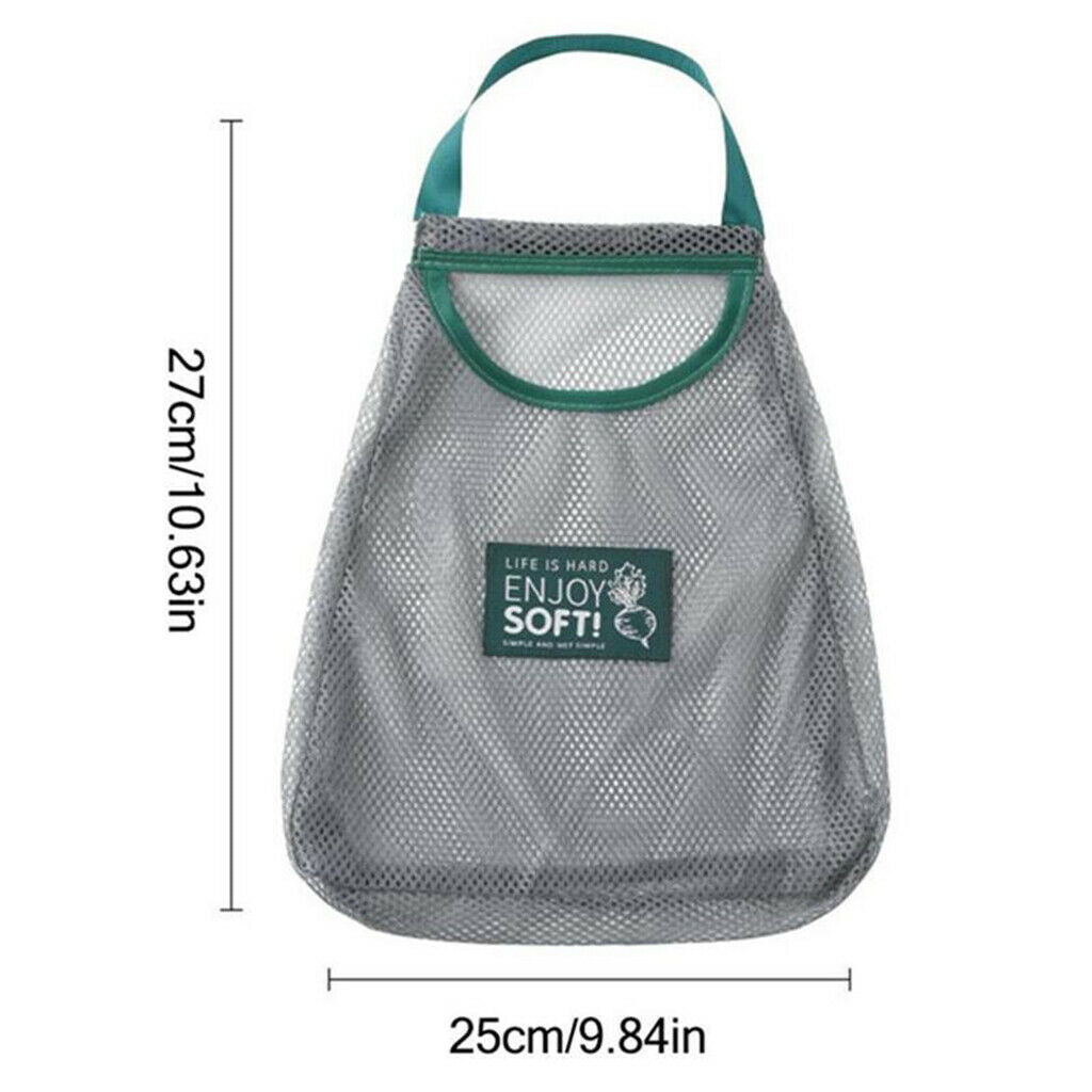 Portable Net Grocery Bag Portable Shopping Tote Bag for Fruit Vegetables