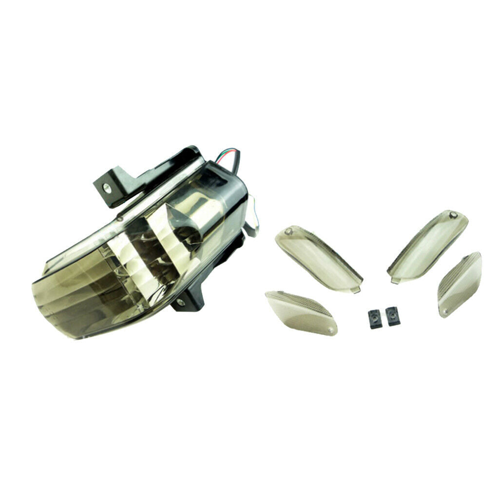 Motorcycle LED Tail Light Turn Signal for Aprilia RSVR Factory RSV1000 Clear