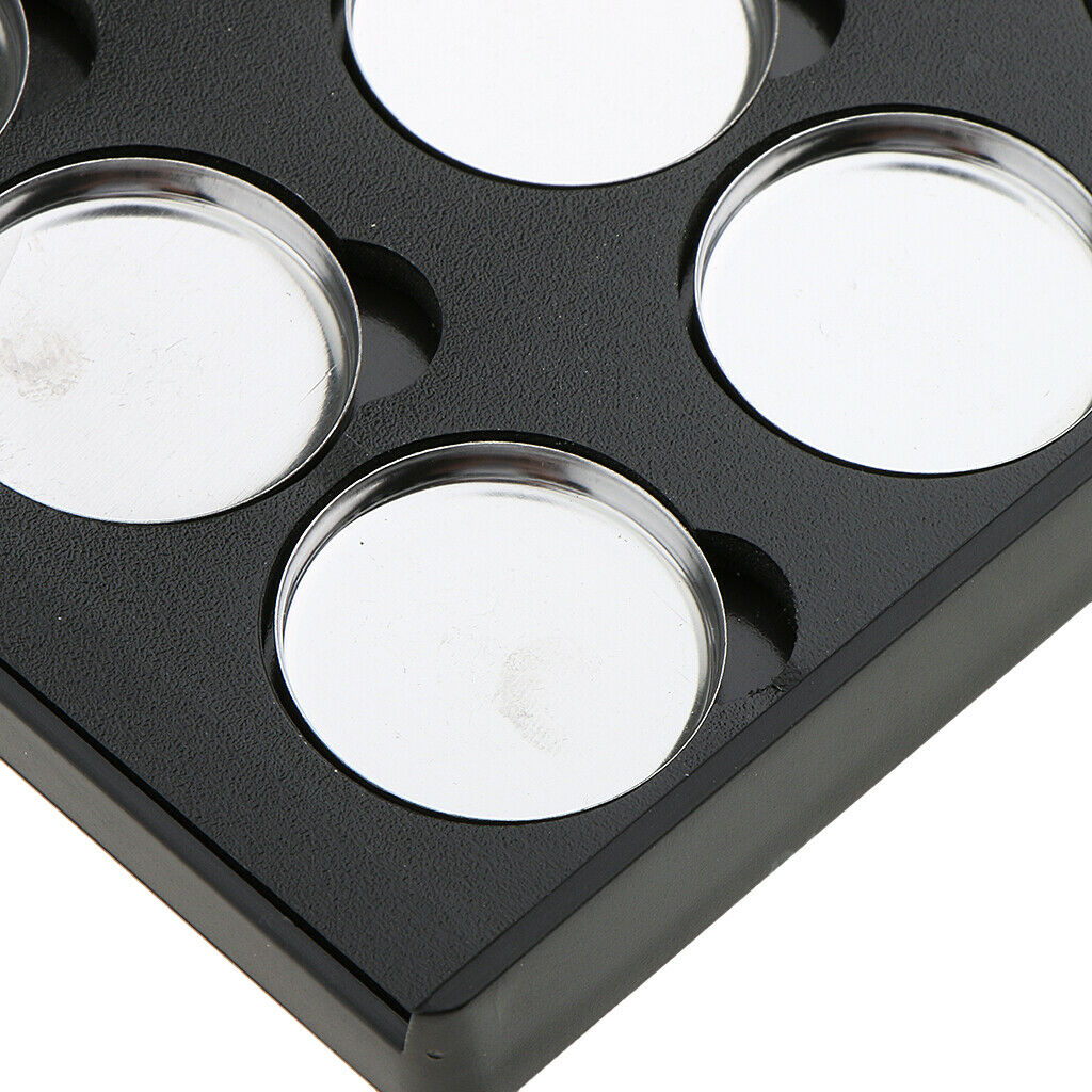 2pcs Cosmetic DIY Empty Magnetic Palette Box Eyeshadow Powder Blusher Concealer