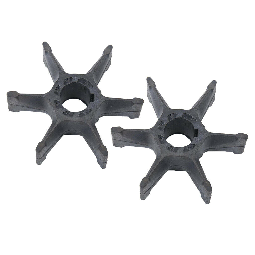 2Pieces Black Water Pump Impeller Outboard Motor Impeller CV40HP/1990-1991