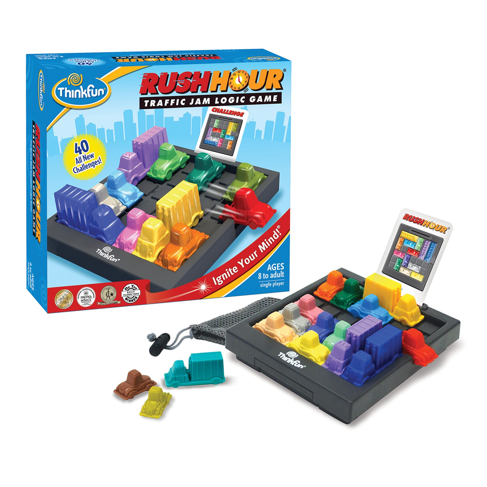44005000 Ravensburger Rush Hour Childrens Kids Learning Games 58 Pieces Age 5+