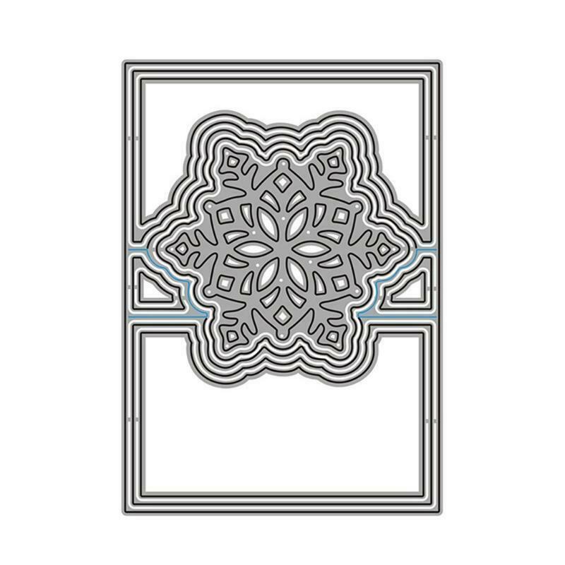 Snowflake Metal Cutting Die for DIY Scrapbooking Photo Albums Paper Craftings
