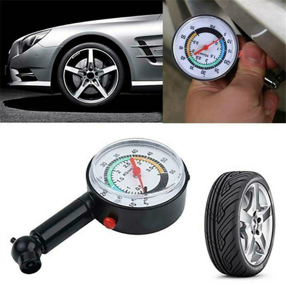 Car Tyre Pressure Gauge Motorbike Digital Air Auto Tire Meter Tester 0-50 psi~