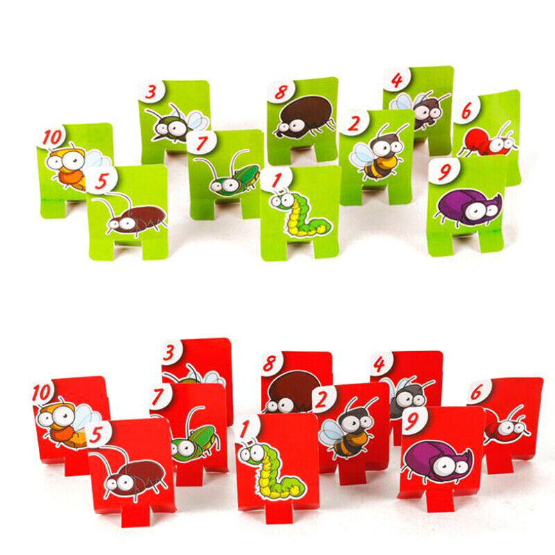 Chameleon Mouth Cover Tongue Bug Catch Lizard Quickdraw Card Party Holida.l8