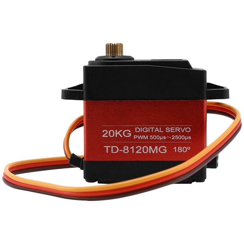 Td-8120Mg Waterproof Metal Gear Digital Servo With 20Kg High Torque 180Angle FN2