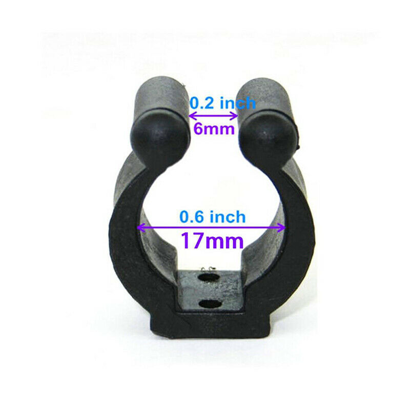 20Pcs/Set Plastic Clip Fishing Rod Storage Rack Pool Cues Exhibition ClipFCA