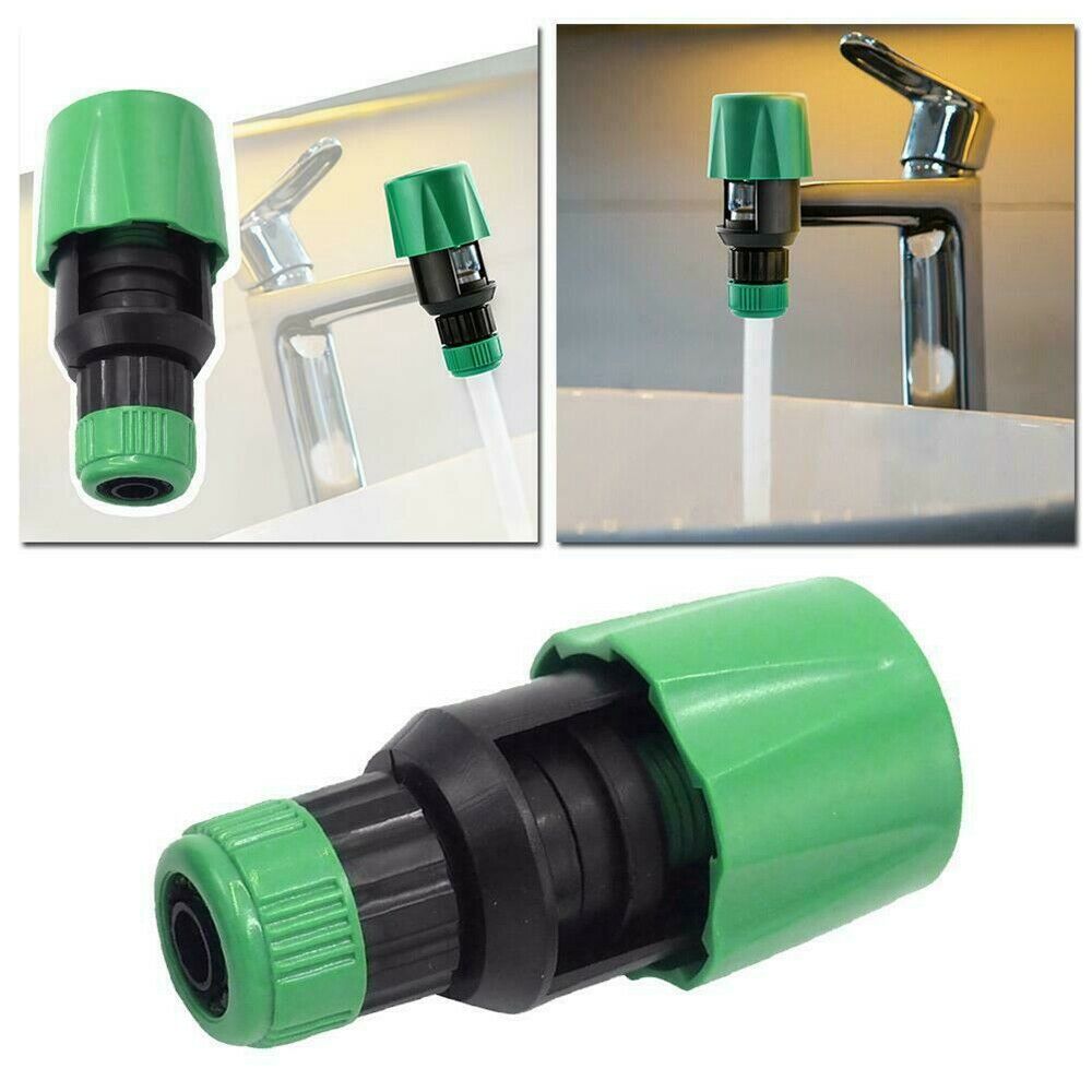 1x Kitchen Garden Hose Pipe Connector Rounds Square Mixer Multi Taps Adaptor AU