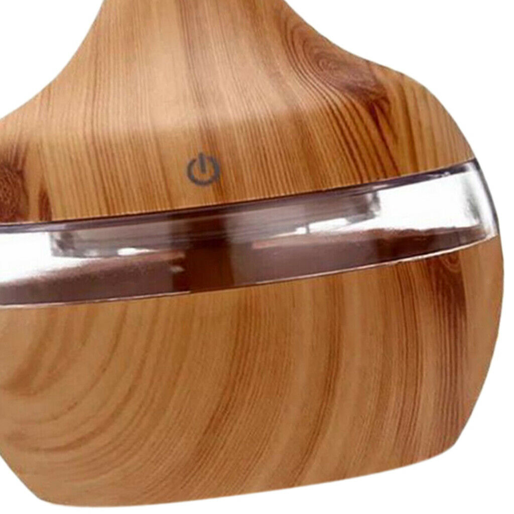 Humidifier Cool Mist Humidifer Diffuser Living Room Bedroom Home Brown