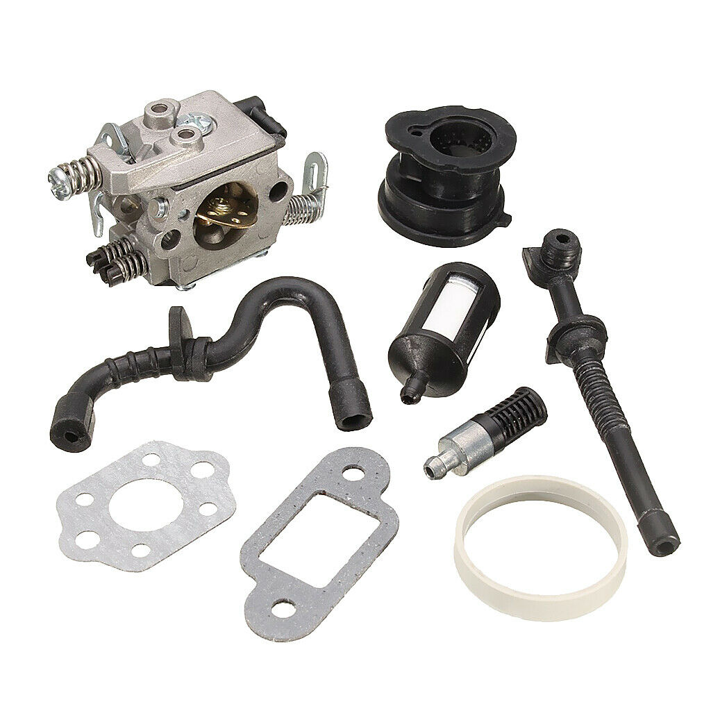 Air Filter Carburetor w/Gasket Fuel Line Filter Kit for STIHL MS180 Chainsaw