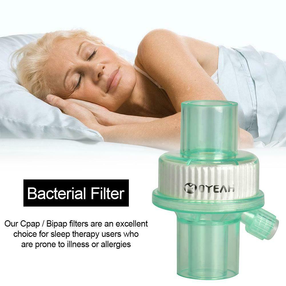 Fit For Bacterial BiPAP CPAP Viral Apnea in-Line-Snoring-Universal Hose Filter