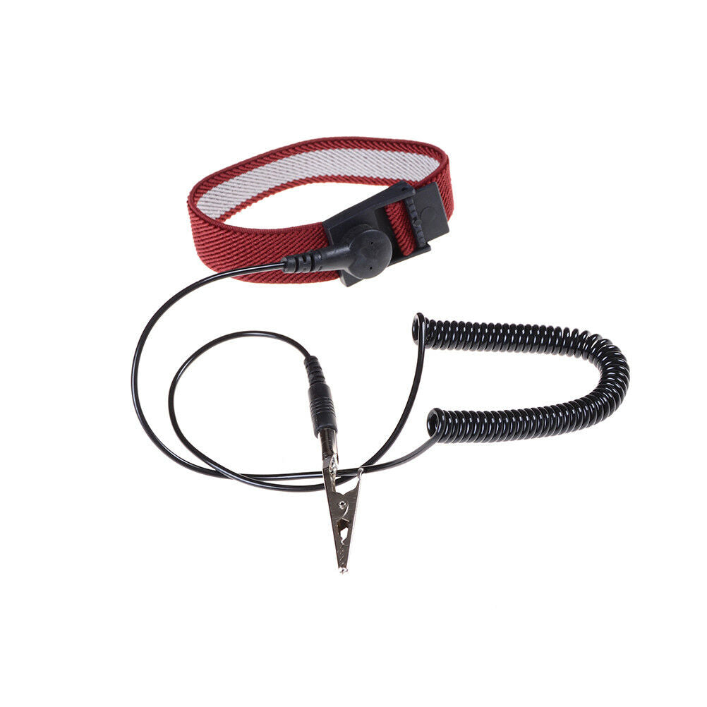 Hot Anti Static ESD Adjustable Wrist Strap electronic Discharge Band Grou.l8