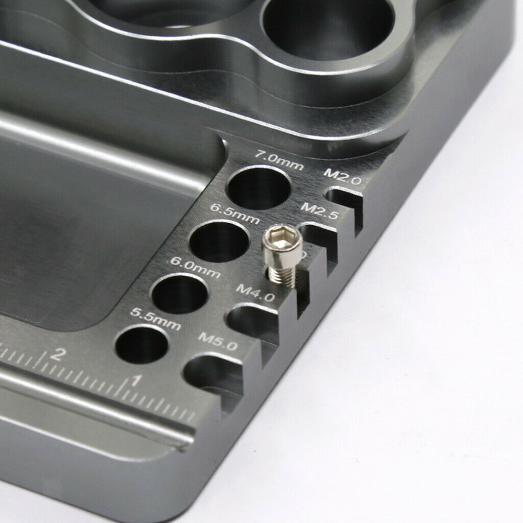 Alloy RC Tools Stand Screwdriver Organizer Socket for RC Cars Trucks DIY