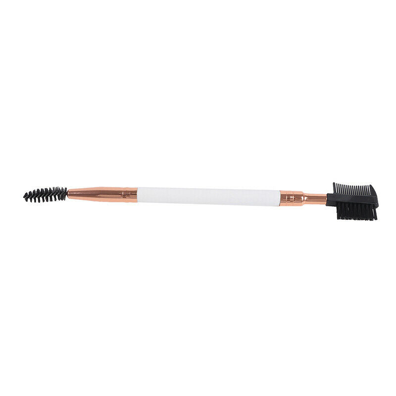 Double Eyebrow Comb Brow Lash Brush Eye Makeup Eyelash Grooming Cosmetics.l8