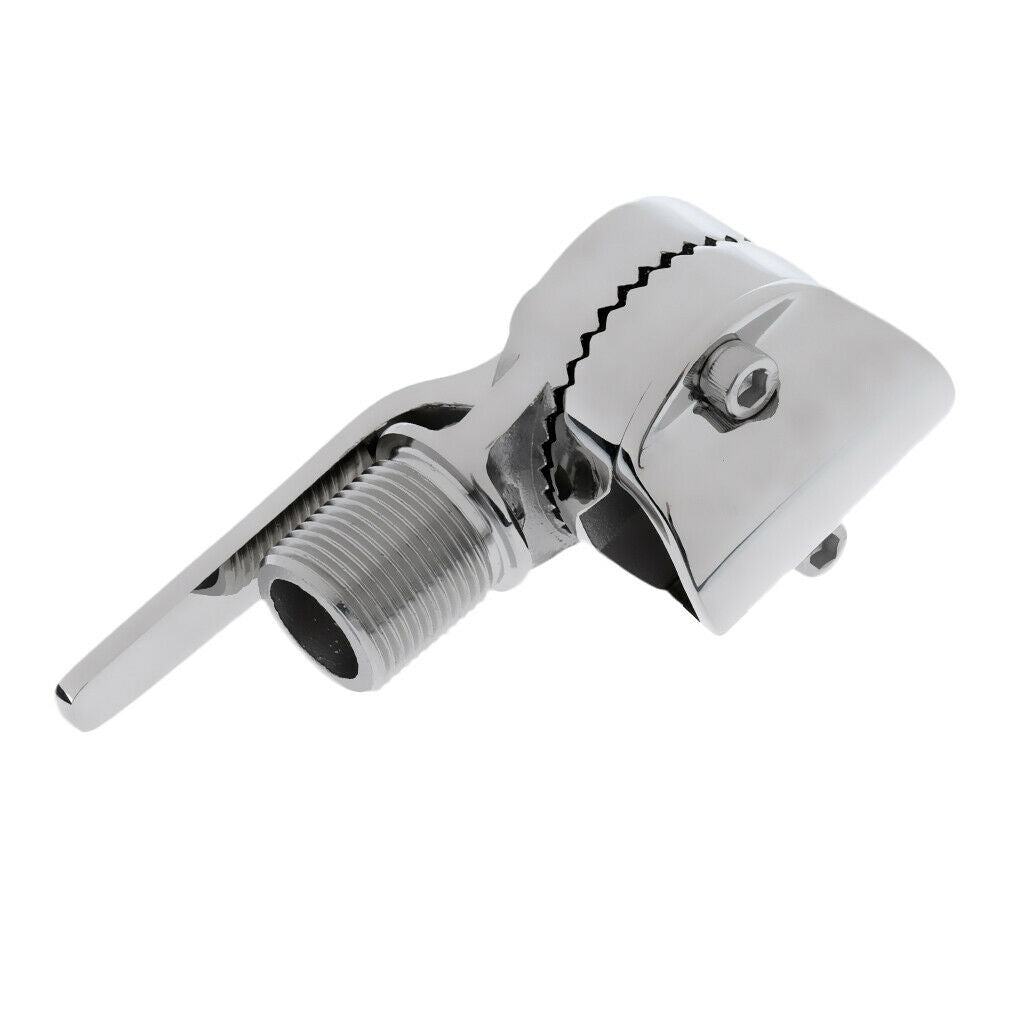Boats Clamp-on Tube Rail Antenna Base - Marine Grade 316 Stainless Steel