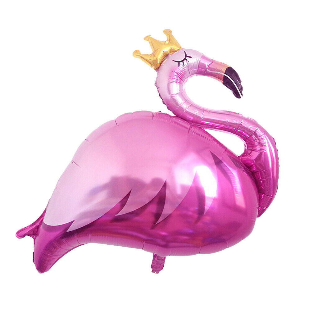 Lots 10 Flamingo Bird Mylar Foil Balloons Birthday Party Holiday Ornaments