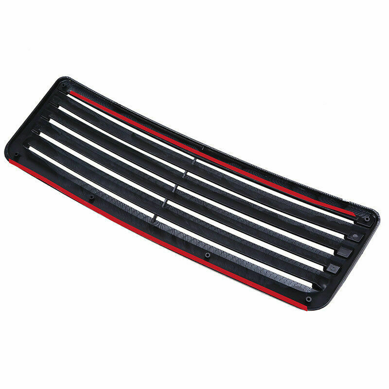 Carbon Fiber Look Decorative Air Flow Cover Hood Bonnet Intake Scoop Turbo Vent