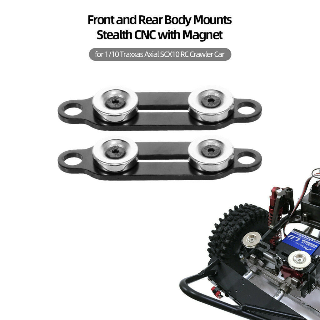 2 Units 1/10 RC Body Holder With  For RC Vehicle Models With Remote Control