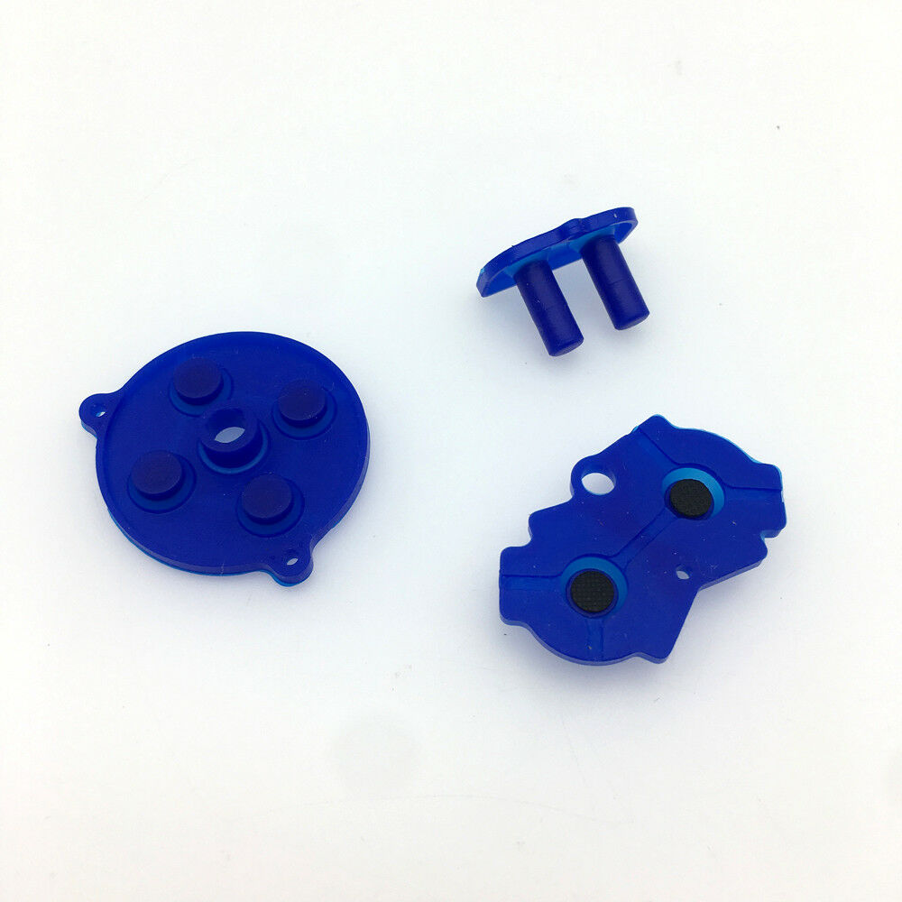 1 Set BLUE Conductive Silicone button pads For Nintendo Game Boy Advance GBA