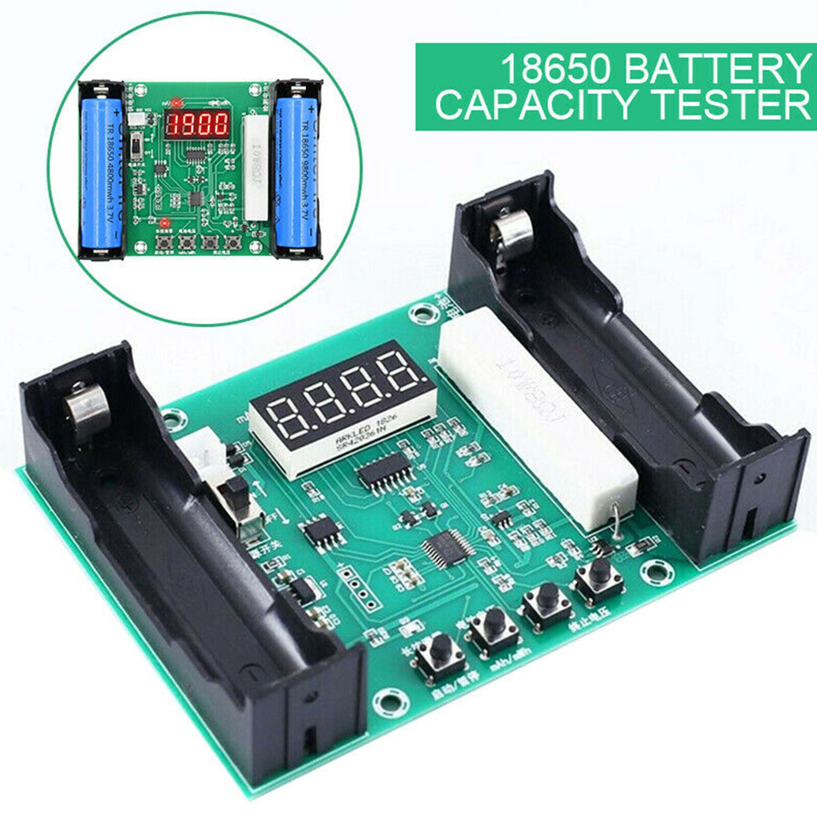 XH-M240 Battery Capacity Tester for   Lithium Discharge Energy Testing Meter