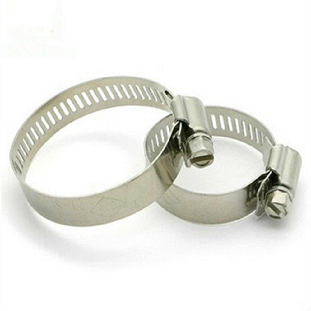 10 Pcs Ф8-Ф16MM Clamp 304 Stainless Steel Silicone Hose Clamp
