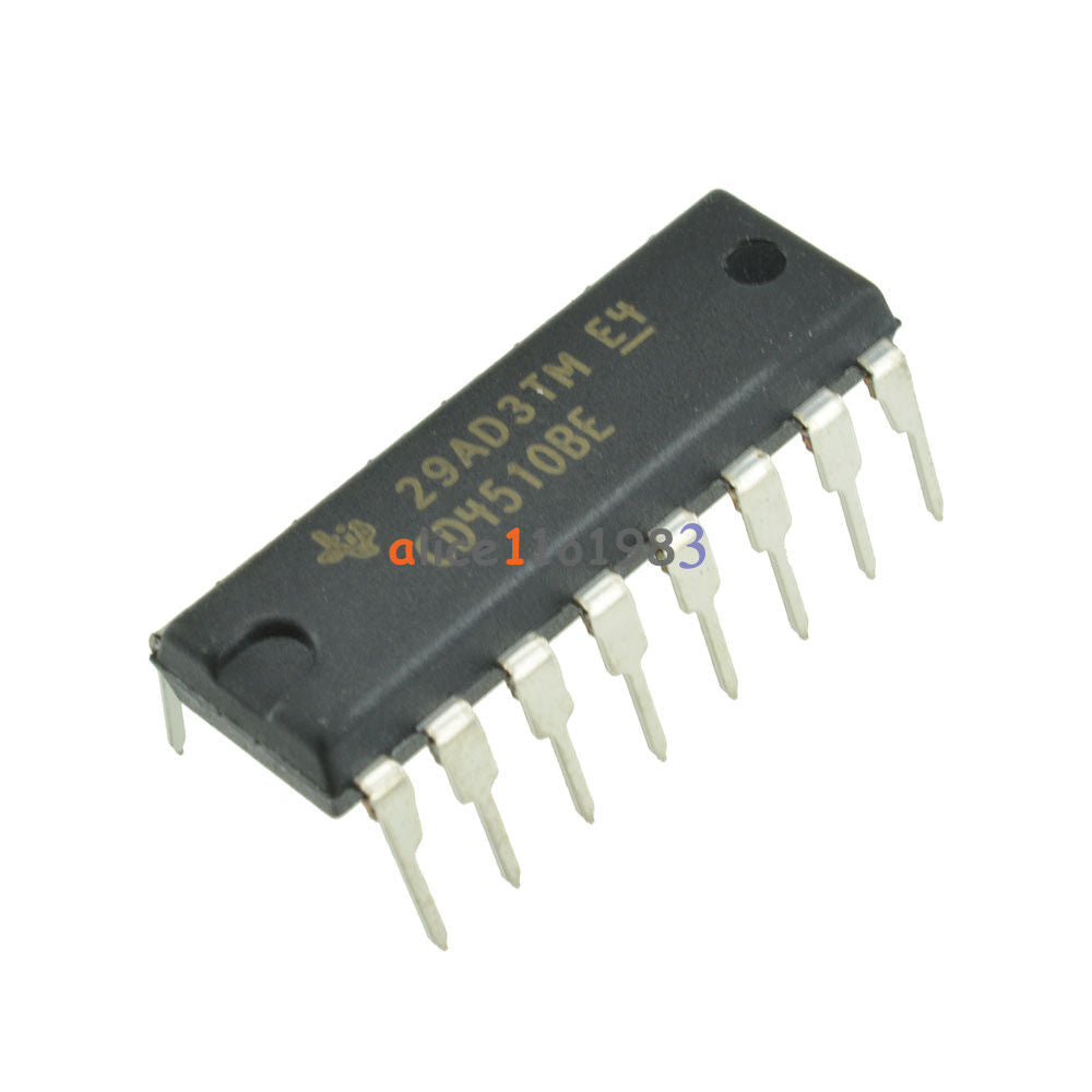 5PCS CD4510 CD4510BE CMOS PRESETTABLE UP/DOWN COUNTERS DIP16 NEW