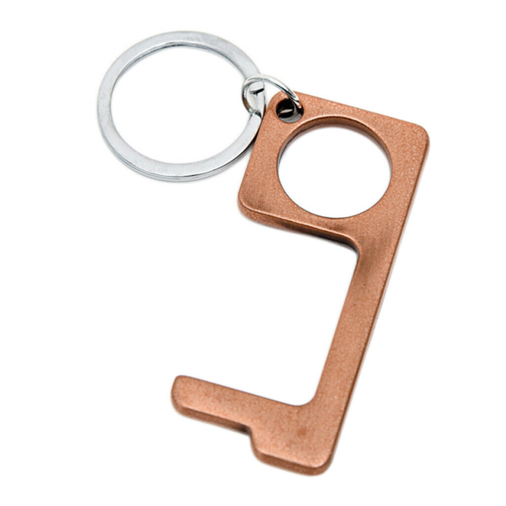 Door Opener TOUCH Door Handle Artifact Press Elevator Button Tool Copper