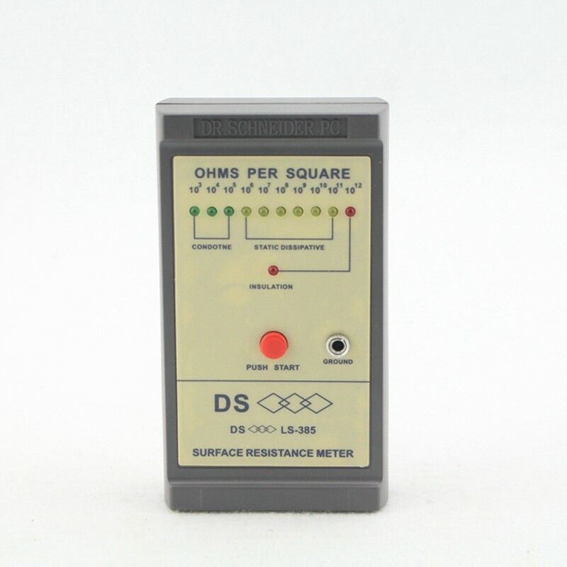 1PCS Surface Resistance Meter Banana Test Cable Electricity Tester Meter Plastic