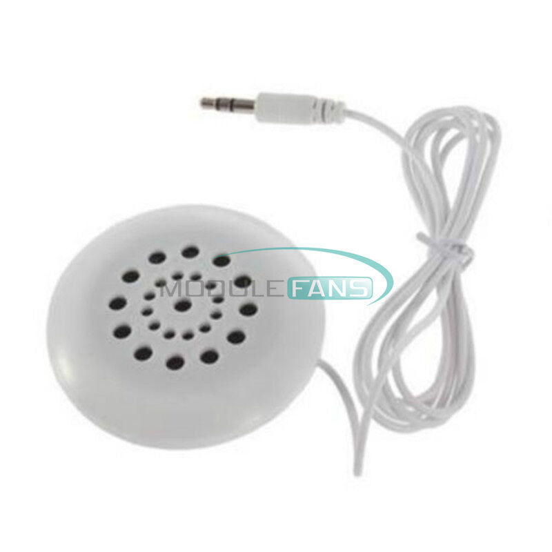 Portable 3.5mm Pillow Speaker for MP3 MP4 CD iPod Phone White New