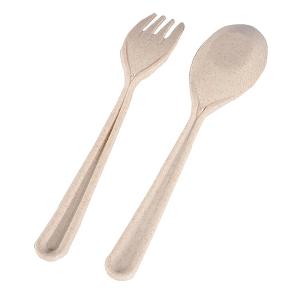 Portable Spoon Fork Chopsticks Set with Case Cutlery for Home Office Travel