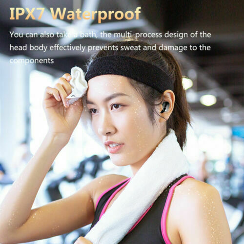 Waterproof TWS Wireless Bluetooth 5.0 Earphones Headphones Mini Earbuds  Headset