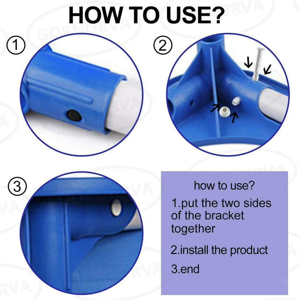 36 X 2.36 "Plastic Pool Joint Pins And Rubber Seal Replacement for 13ft-24ft