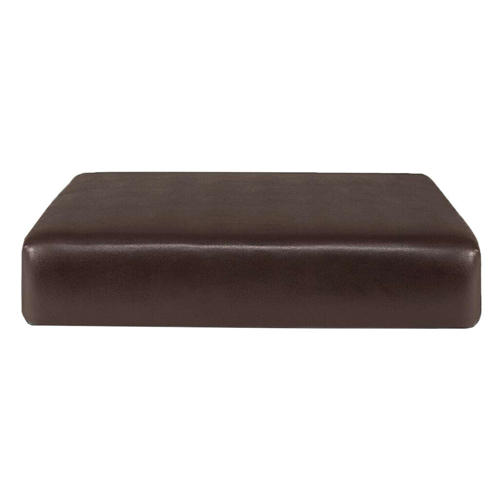 3-PACK Waterproof PU Leather Sofa Seat Cushion Slipcovers Covers Single Seat