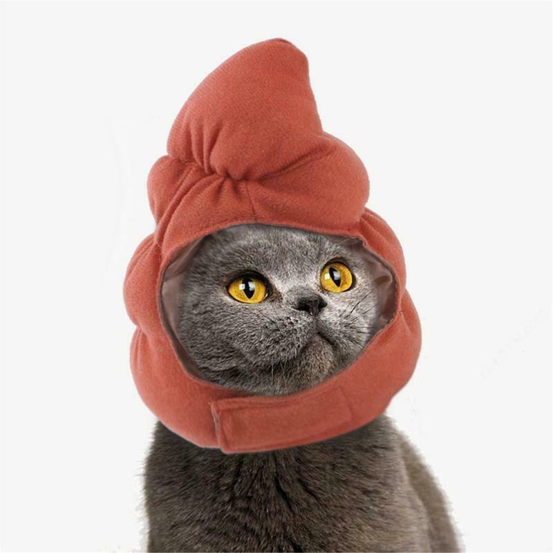 Pet Hat Poop Shaped Headwear Cat Funny Photo Props Suitable for Cats and Dogs