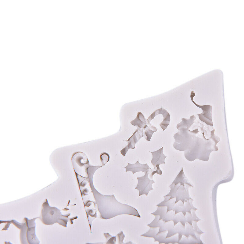 Cake Moulds Mold Silicone Christmas Tree  Fondant Cake Decor Candy Cake ToDD